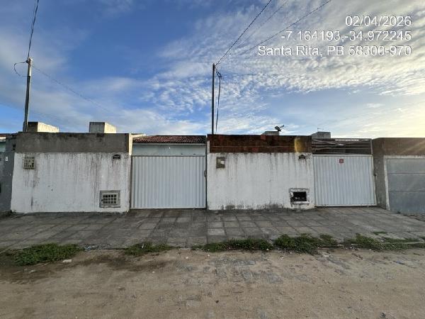 Casa em Santa Rita, Zona Urbana, Rua Projetada, N. Sn, Lt 17 A Qd 05, PB. Área: 63m2