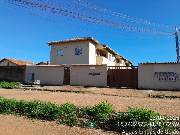 Apartamento em Águas Lindas de Goiás, Parque Da Barragem Setor 11, Quadra 98, N. Sn, Apto 101, Lt 29 Bl C, GO. Área: 47.37m2