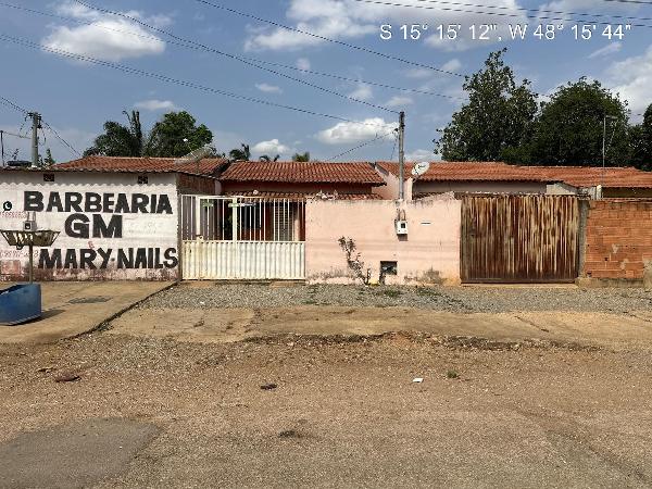 Casa em Padre Bernardo, Centro, Rua Da Comodidade, N. 0, Apto ., Qd 45, Lt 08-A, Setor A, GO. Área: 61.88m2