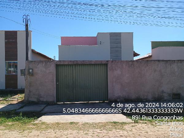 Casa em Altos, Centro, Rua Bom Sucesso, N. 2580, Qd K-1, PI. Área: 58.94m2