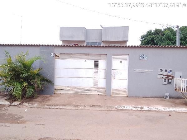 Apartamento em Águas Lindas de Goiás, Jardim Da Barragem Vi, Quadra 43, Lote 20, N. Sn, Apto 102, Rua 01, GO. Área: 58.61m2