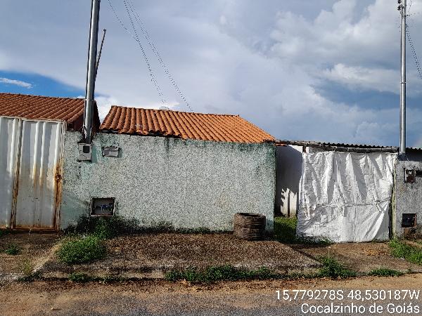 Casa em Cocalzinho de Goiás, Edilandia Ii, Via Publica, N. Sn, Qd 01a Lt 01f, GO. Área: 58.61m2