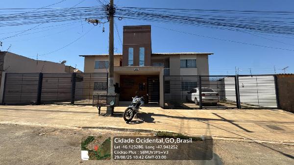 Apartamento em Cidade Ocidental, Ocidental Parque, Rua 34, N. Sn, Apto 201, Lt 02, Qd 34, GO. Área: 54.49m2