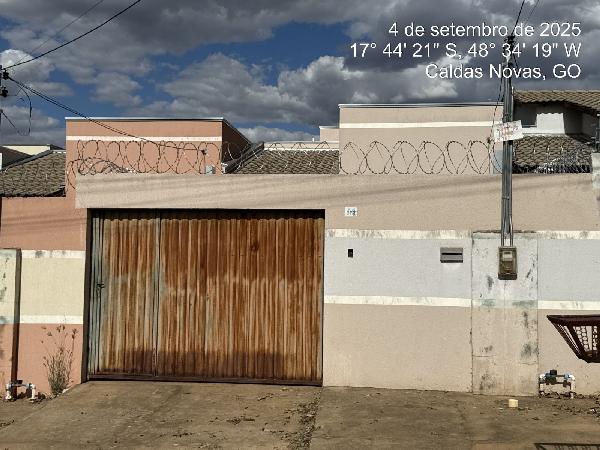 Casa em Caldas Novas, Residencial Recanto De Caldas, Rua Rc 16, N. 372, Lt 78-B, GO. Área: 80m2