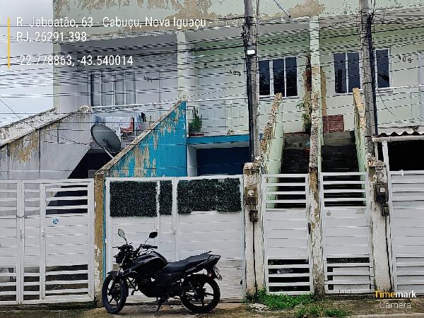 Casa em Nova Iguaçu, Cabuçu, Rua Jaboatao, N. 05, Apto 102, Qd 46, Lt 15, RJ. Área: 41.67m2