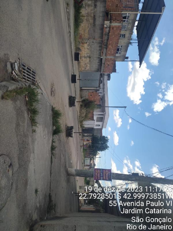 Casa em São Gonçalo, Jardim Catarina, Rua Turmalina, N. 665, Cs 01, RJ. Área: 34.31m2