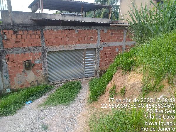 Casa em Nova Iguaçu, Adrianopolis, Rua Seis, N. 50, Cs 06, RJ. Área: 32.95m2