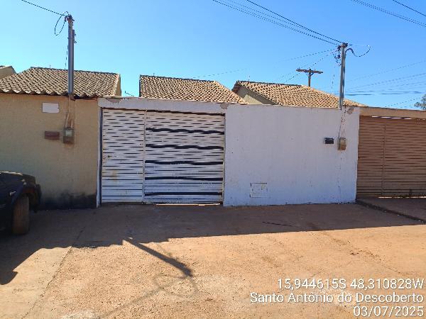 Casa em Santo Antônio do Descoberto, Parque Estrela Dalva Xvi, Rua 87, N. Sn, Qd 227, Lt 13a, GO. Área: 63.22m2