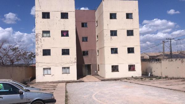 Apartamento em Águas Lindas de Goiás, Parque Da Barragem Setor 12, Quadra 82 Conjunto A, N. Sn, Apto 102, Lt 02 Rua 06a, GO. Área: 51.48m2
