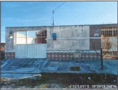 Casa em Pacajus, Pedra Branca, Rua Quatro, N. 233, CE. Área: 74.8m2
