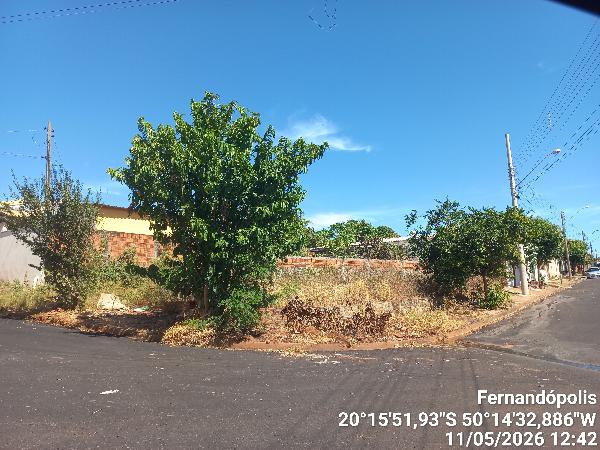 Terreno em Fernandópolis, Jardim Araguaia, Avenida Dos Pintacilgos, N. Sn, Qd 42, SP. Área: 185m2