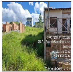 Terreno em Sapucaia do Sul, Lomba Da Palmeira, Rua Eduardo Santa Rita Nunes, N. Sn, Lt32 Qd 02 Setor 04h64, RS. Área: 240m2
