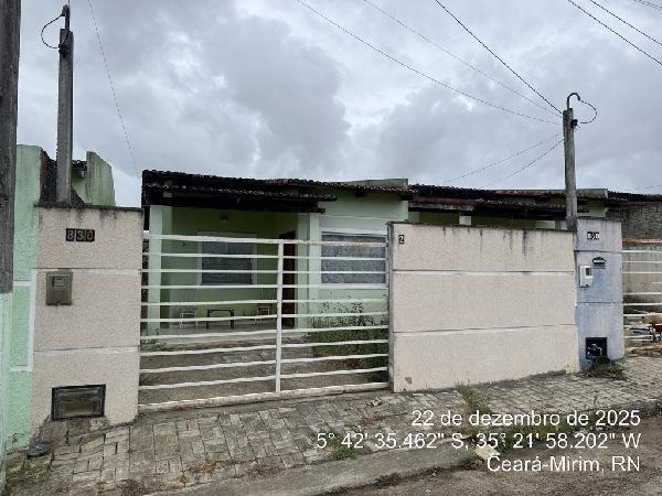 Casa em Ceará-Mirim, Massaranduba, Rua Dominguinhos, N. 830, Cs 2, RN. Área: 58.41m2