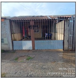 Casa em Alvorada, Vila Morumby, Rua  Jose Lins Do Rego, N. 1253, Casa 02, Lote 05, RS. Área: 45.7m2
