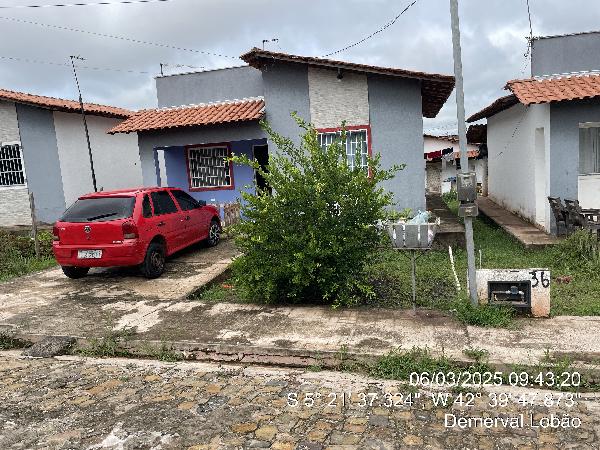 Casa em Demerval Lobão, Cidade Nova, Travessa Azaleia, N. 36,  Lt 02, PI. Área: 62m2