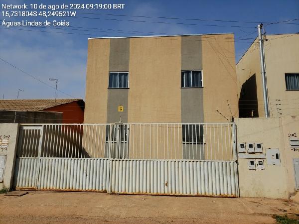 Apartamento em Águas Lindas de Goiás, Chacaras Coimbra, Rua AssunÇÃO, N. Sn, Apto 202, Lt 31 Qd B Cha 10/14 Mod C, GO. Área: 55.22m2