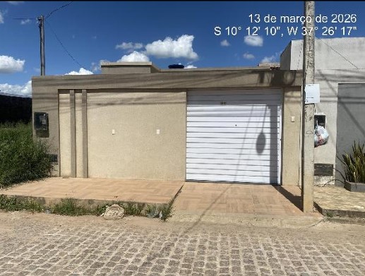 Casa em Nossa Senhora da Glória, Joviano Barbosa, Rua Edivaldo Batista Dos Santos, N. 80, Lt 20 Qd 11, SE. Área: 103.39m2