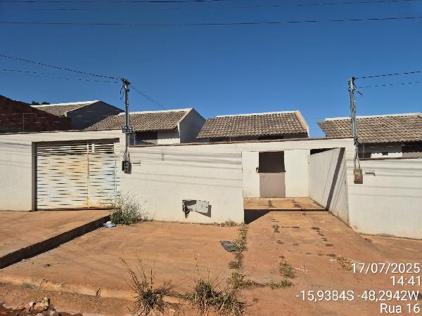 Casa em Santo Antônio do Descoberto, Parque Santo Antonio, Quadra Quadra 28, N. Sn, Lt 13b Rua 16, GO. Área: 63.65m2