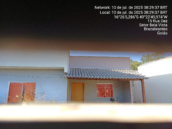 Casa em Brazabrantes, Res Adolfina Evangel, Rua 21, N. Sn, Cs 03, Lt 05/08, Qd 17, GO. Área: 49.75m2