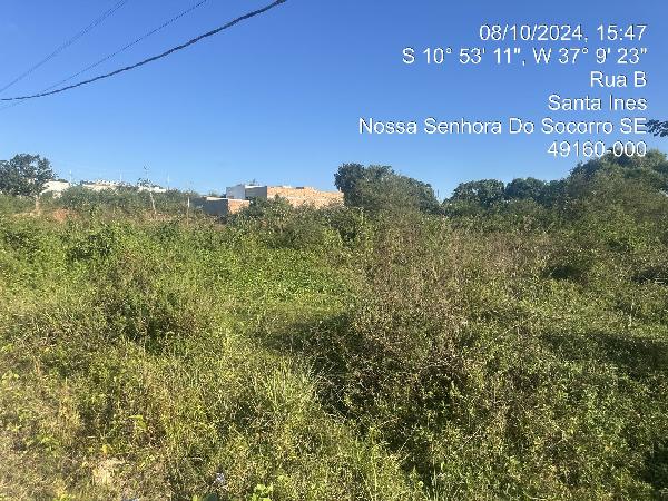 Terreno em Nossa Senhora do Socorro, Jd Santa Ines, Via Publica Sem DenominaÇÃO, N. Sn, Qd 21 Lt 26b, SE. Área: 125m2