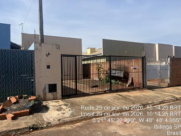 Casa em Ibitinga, Jardim Alzira, Rua Osvaldo Sales Rodrigues, N. 84, Lt 123 Qd C, SP. Área: 60.4m2
