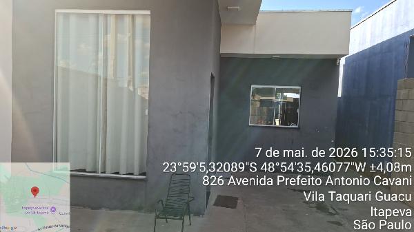 Casa em Itapeva, Loteamento Portal Itapeva, Avenida Pref Antonio Cavani, N. 820, Kt 12 Qd K, SP. Área: 45.45m2