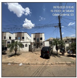 Apartamento em Cidade Ocidental, Parque Napolis B, Rua 33, N. Sn, Apto 202, Lt 04 Qd 79, GO. Área: 48.11m2