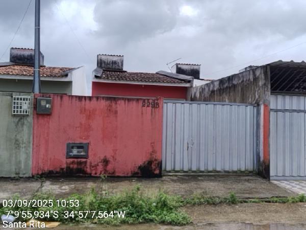 Casa em Santa Rita, Eitel Santiago, Rua Projetada, N. 229, Lt 41, Qd A03,, PB. Área: 62m2 Casa em Santa Rita, Eitel Santiago, Rua Projetada, N. 229, Lt 41, Qd A03,, PB. Área: 62m2