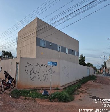 Apartamento em Águas Lindas de Goiás, Jardim Perola Da Barragem I, Quadra 26, N. Sn, Apto 102, Terreo, Lt 14, Qd 26, GO. Área: 52.81m2
