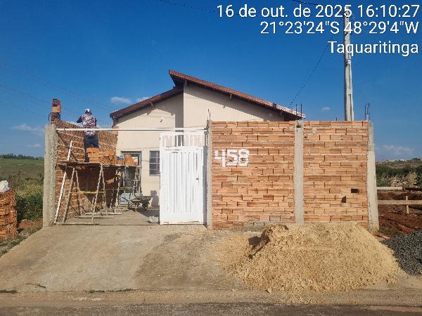 Casa em Taquaritinga, Jardim Ignez, Rua Mario Mendes Ferreira, N. 458, Qd K, SP. Área: 55m2
