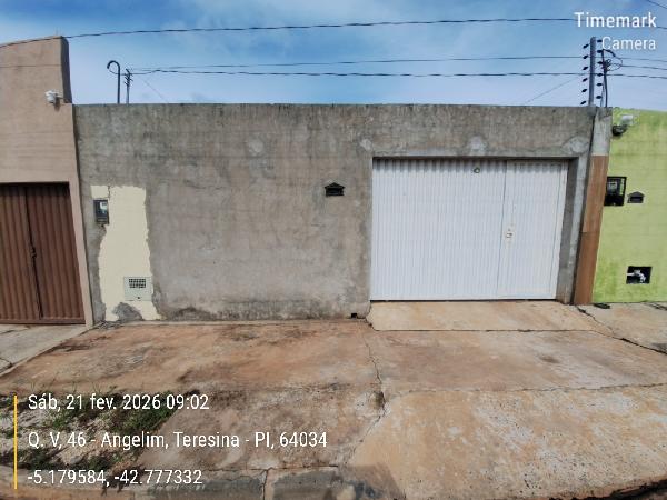 Casa em Teresina, Angelim, Rua 21, N. 5312, Lote V17, Quadra V, PI. Área: 60.04m2