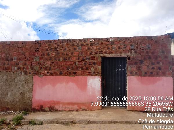 Casa em Chã de Alegria, Cha De Alegria, Rua 21, N. 22, Lot 22, Qd X, PE. Área: 57.81m2