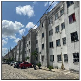 Apartamento em João Pessoa, Ernani Satiro, Rua Ana Espinola Navarro, N. 400, Apto 307, Bl B05, PB. Área: 45.06m2