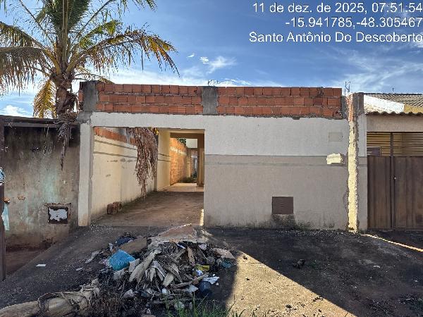 Casa em Santo Antônio do Descoberto, Jardim Ana Beatriz Ii, Quadra 75, N. Sn, Lt 15c, Rua 27, GO. Área: 65.72m2