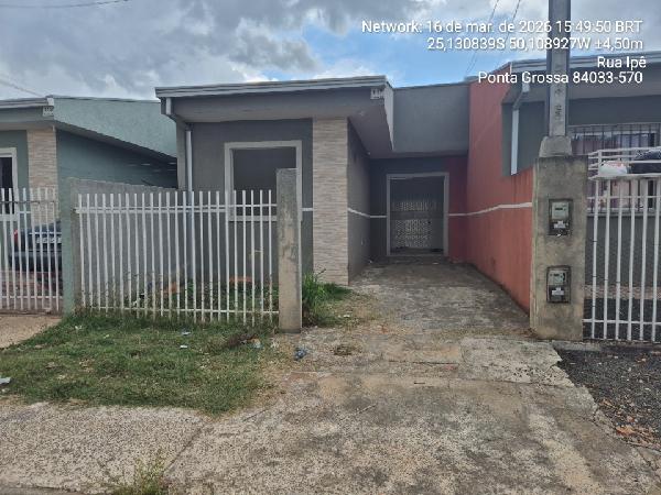 Casa em Ponta Grossa, Cara-cara, Rua Oliveira, N. 177, Cs 03 Lt 01 Qd 11, PR. Área: 38.9m2