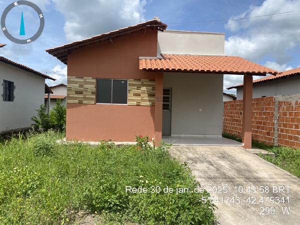 Casa em Altos, Centro, Rua Iii, N. 90, Qd F, PI. Área: 56.43m2