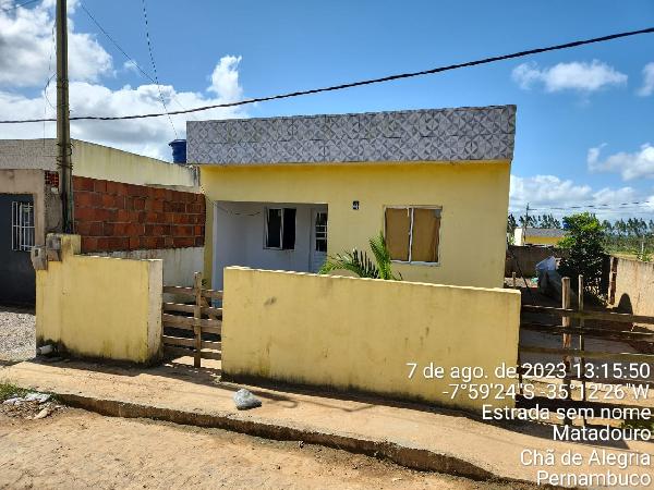Casa em Chã de Alegria, Lot Cha De Alegria I, Rua Projetada R14, N. Sn, Lt 04 Qd U, PE. Área: 57.81m2