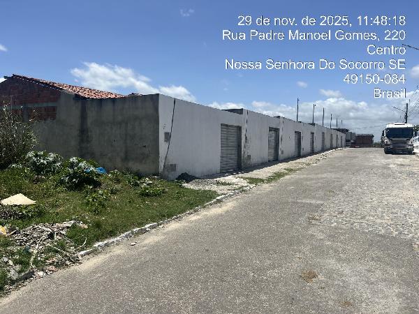 Terreno em Nossa Senhora do Socorro, Centro Historico, Rua Padre Manoel Gomes, N. Sn, Lt 16, SE. Área: 141.4m2