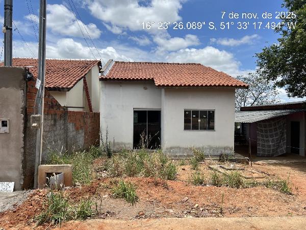 Casa em Arenópolis, Vila 14 De Maio I, Rua 7, N. Sn, Lt 01-B Qd 05, GO. Área: 65.23m2