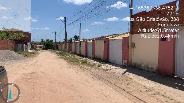 Casa em Pacajus, Bairro Pedra Branca, Rua Sao Cristovao, N. 183, Lt 01, CE. Área: 63.06m2
