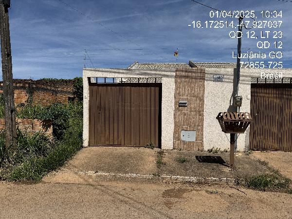 Casa em Luziânia, Cidade Industrial Fracaroli, Rua 11, N. Sn, Cs 02, Lt 07, Qd 15, GO. Área: 74.76m2