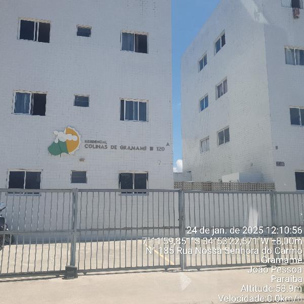 Apartamento em João Pessoa, Gramame, Rua Dr Augusto De Almeida Filho, N. 120, Apto 404, Bl B, PB. Área: 41.31m2