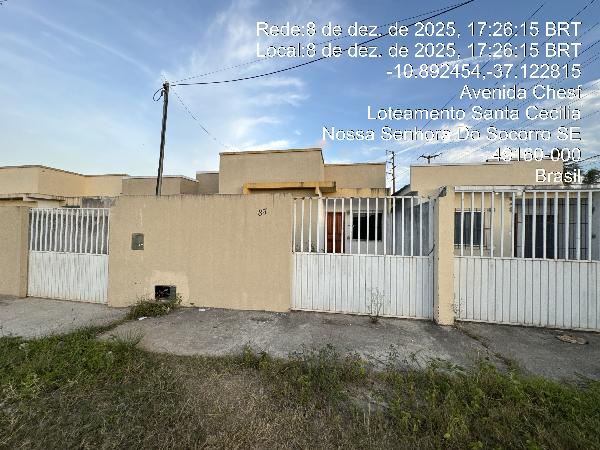 Casa em Nossa Senhora do Socorro, Santa Cecilia, Avenida Saneamento, N. Sn, Lote 02/04 B, SE. Área: 60.74m2