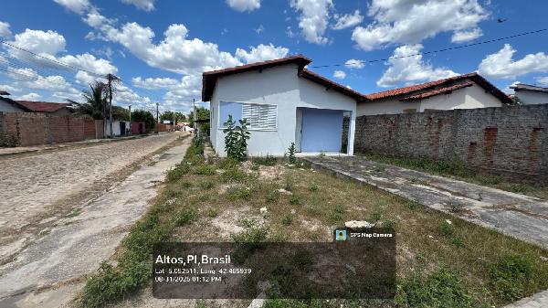 Casa em Altos, Centro, Av Antonio Sergio Carneiro, N. 427, Qd T, PI. Área: 55.15m2