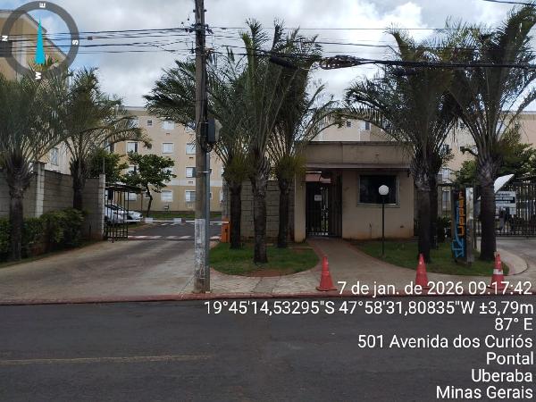Apartamento em Uberaba, Conjunto Pontal, Avenida Dos Curios, N. 501, Apto 404, Bl 01, MG. Área: 44.14m2