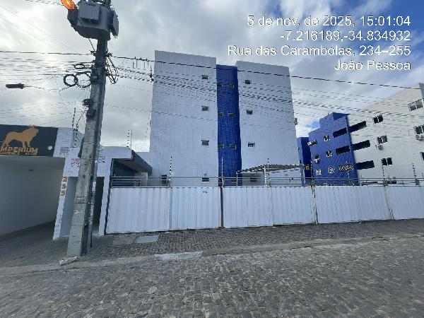 Apartamento em João Pessoa, Mucumagro, Rua Carambolas, N. 255, Apto 203, Bl B, PB. Área: 50.1m2