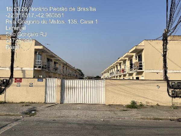 Casa em São Gonçalo, Laranjal, Rua Gregorio De Matos, N. 110, Apto ., Cs 05, RJ. Área: 66.27m2