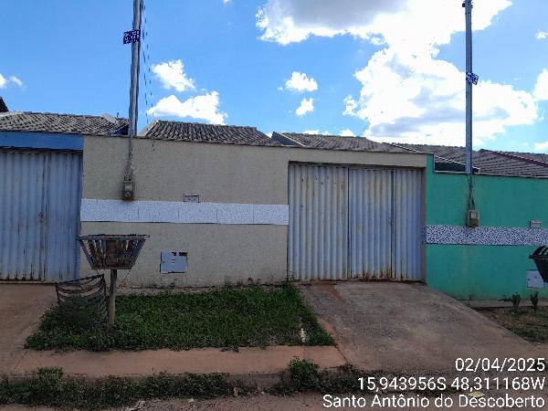 Casa em Santo Antônio do Descoberto, Parque Estrela Dalva Xvi, Rua 87, N. Sn, Qd 228, Lt 10-B, GO. Área: 63m2