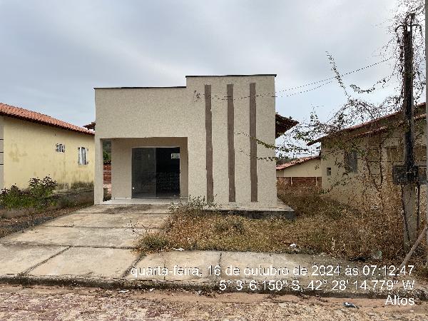Casa em Altos, Boca De Barro, Rua Iv, N. 60, Zona Urbana, PI. Área: 58.94m2