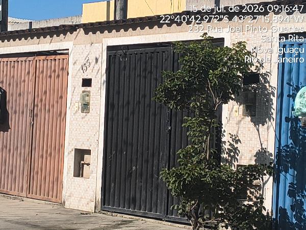 Casa em Nova Iguaçu, Parque Boa Vista, Rua Joel Pinto Guedes, N. 133, Lt 21 Qd D, RJ. Área: 31.26m2